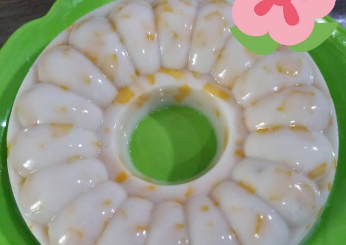 How to Make Appetizing Pudding Nagasari Nangka