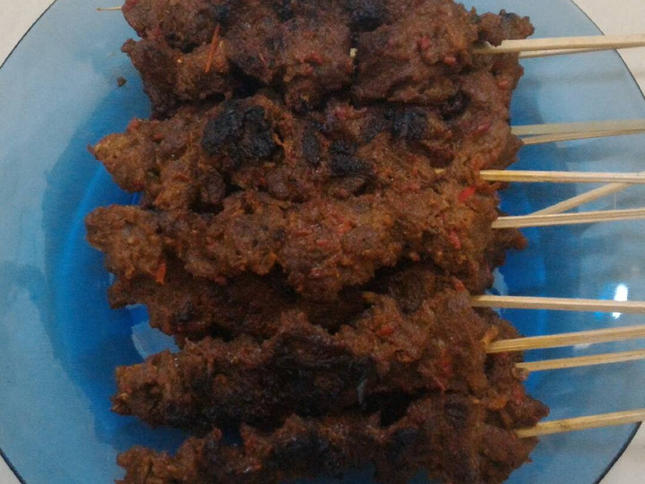 Anti Ribet, Buat Sate Daging Bumbu Rujak Irit Anti Gagal