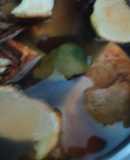 Calabaza en tacha con cáscaras de mandarina Geras