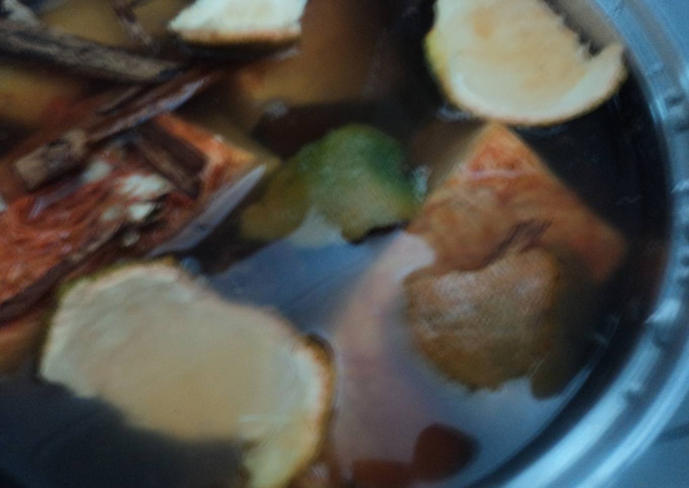 Calabaza en tacha con cáscaras de mandarina Geras