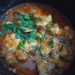 Chicken karahi A picture of Chicken karahi.