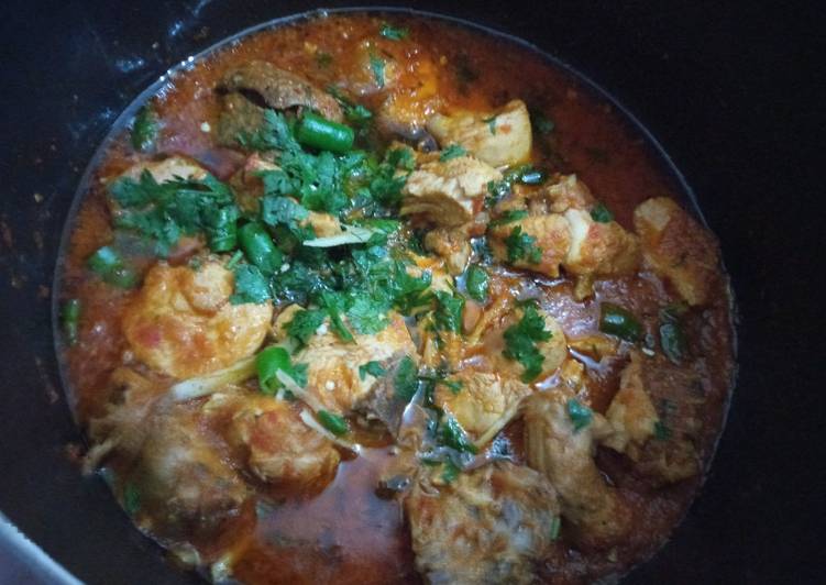 Simple Way to Make Favorite Chicken karahi