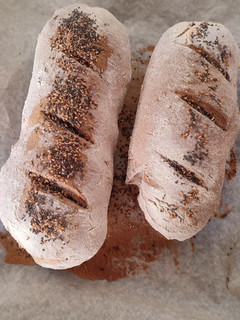 Foto di Pane con farina integrale e semi misti