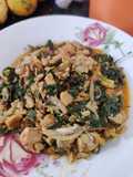 Tumis Pucuk Ubi Tempe