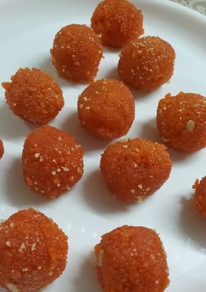 A picture of Motichor Laddoo.