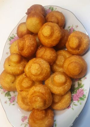 عکسی از دستور کوکو سیب زمینی قارچی