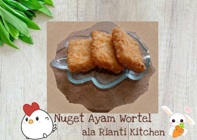 Teman Makan si kecil - Nugget Ayam Wortel - ala Rianti Kitchen