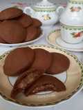 Biscotti Friabili al Cacao con Cuore Cremoso