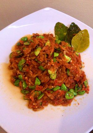 Foto resep Sambal pete teri udang