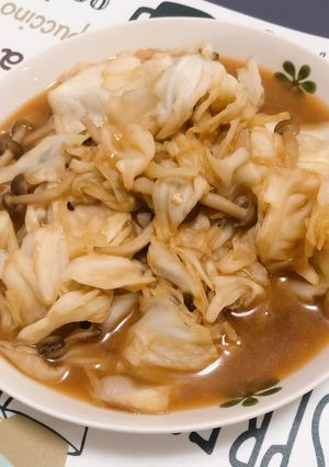 味噌炒高麗菜 的食譜成品照片