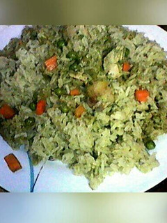 Una foto de Arroz con pollo