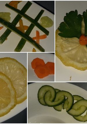 صورة لوصفة افكار لتزين اطباق الكبه والتبوله وغيرها