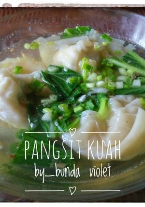 Foto resep Pangsit Kuah