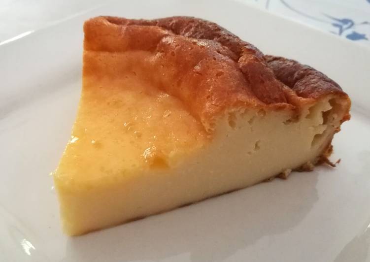 Tarta de queso con mató