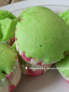 Foto resep Bolu Kukus Pandan