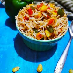 A picture of Quick Mexican fried rice.