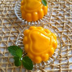 A picture of Mango Coco Pudding.