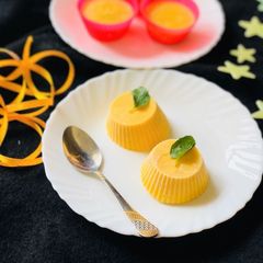 A picture of Mango lassi icecream.