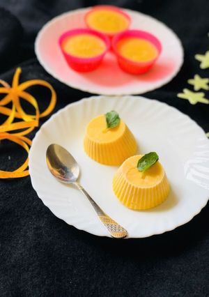 A picture of Mango lassi icecream.