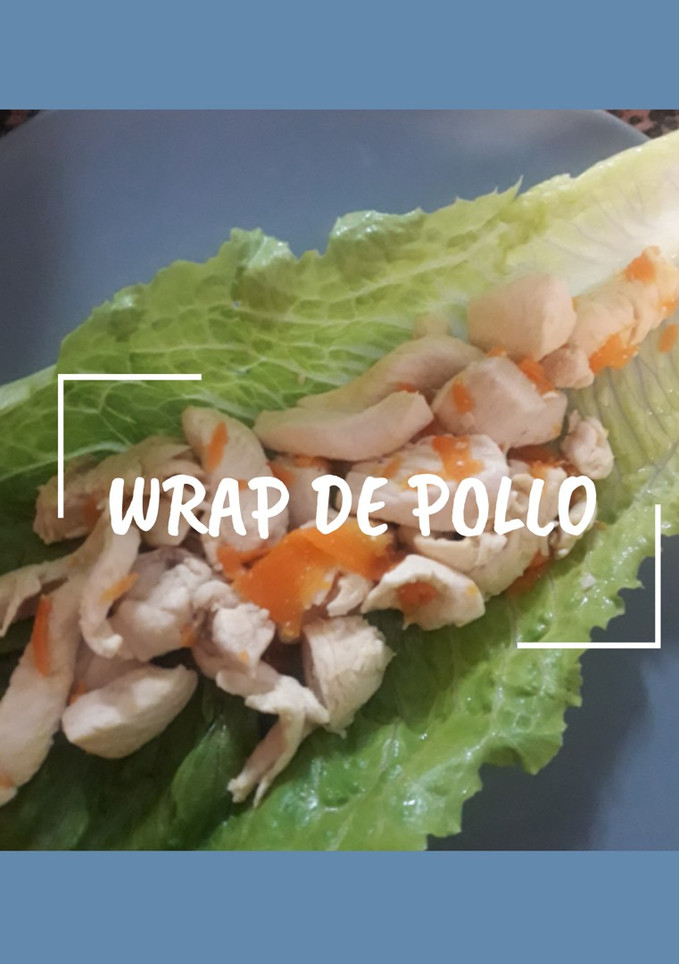 Una foto de Wrap de pollo