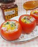 蜂蜜優格蕃茄盅 🍅