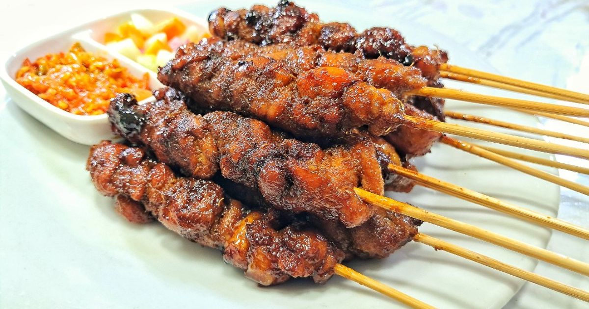 Sate Ayam Manis (Sweet Chicken Satay)
