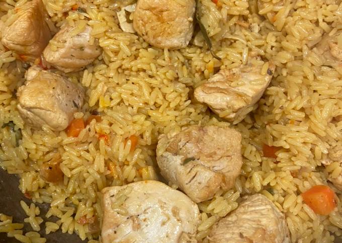Step-by-Step Guide to Make Any-night-of-the-week Chicken & Rice