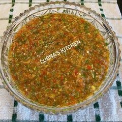 A picture of Roasted Tomato, Garlic & Onion Chutney 🍅🧄🧅:.