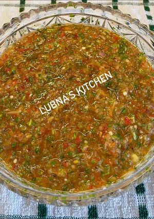 A picture of Roasted Tomato, Garlic & Onion Chutney 🍅🧄🧅:.