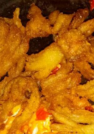 Foto resep Jamur geprek