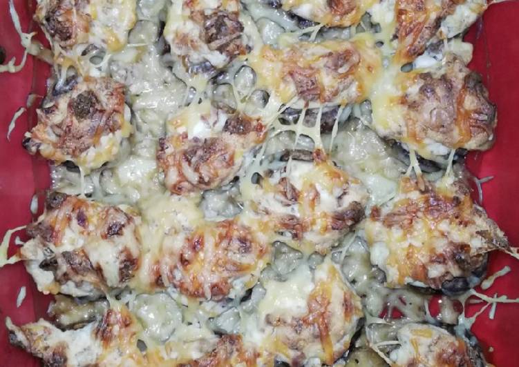 Champiñones rellenos