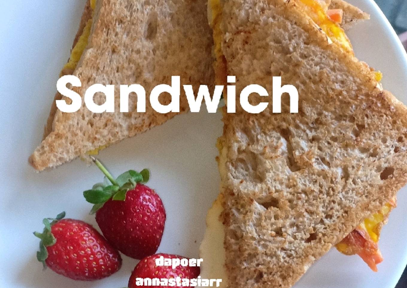 Sandwich kubis enak dan gampang