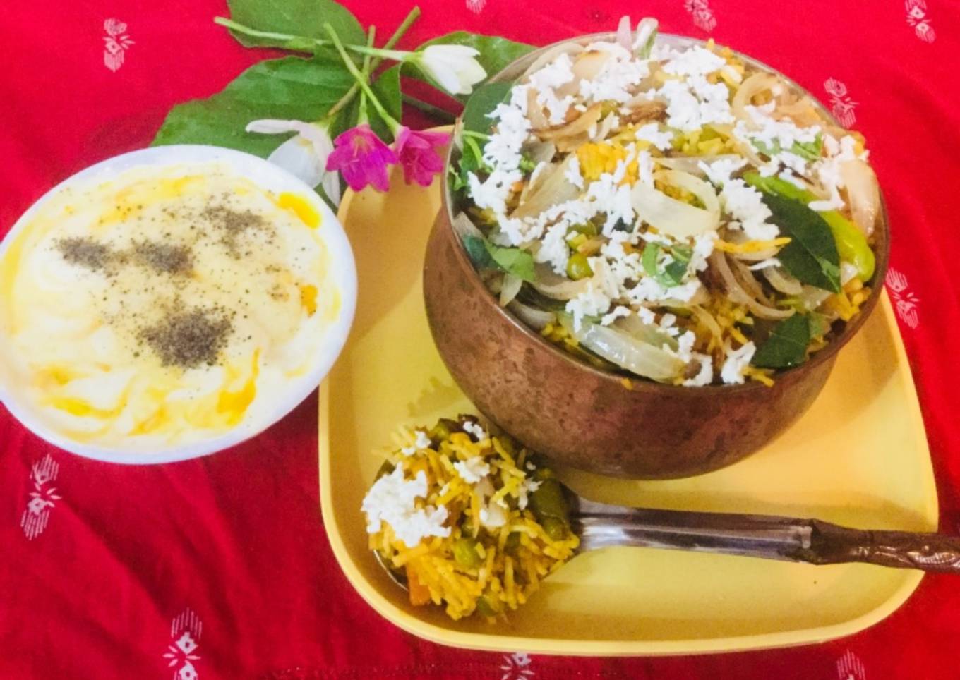 Vegetables Handi Biryani