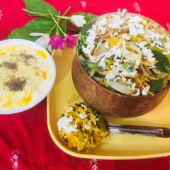 A picture of Vegetables Handi Biryani.