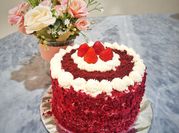 Gambar red velvet kukus
