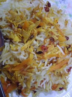 عکسی از دستور هویج پلو