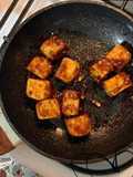Tofu à asiática na frigideira