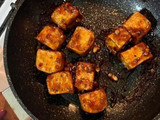Tofu à asiática na frigideira