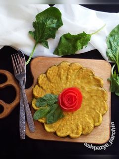 عکسی از دستور کوکو سبزی مجلسی با فر دستساز 🌸