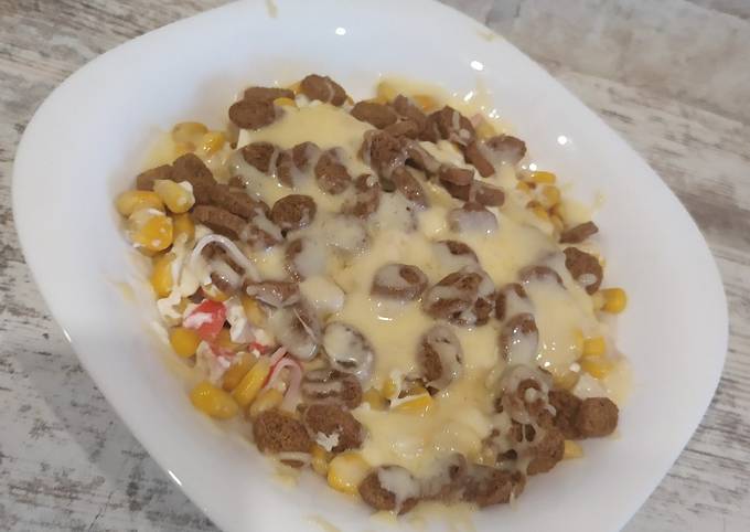 Салат быстрый, горячий