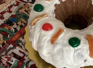 Una foto de Torta negra de 🎄 Navidad