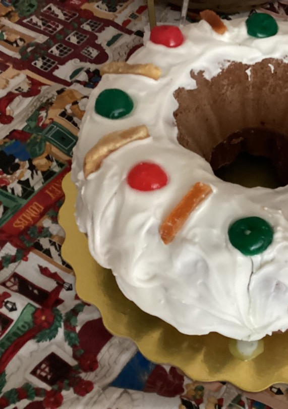 Una foto de Torta negra de 🎄 Navidad