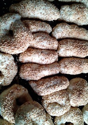 صورة لوصفة كعك بالسمسم