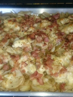 Una foto de Papas al Horno