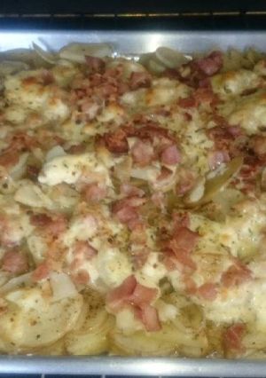 Una foto de Papas al Horno