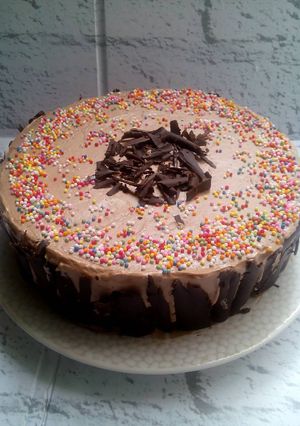 Foto resep Simple Birthday Cake