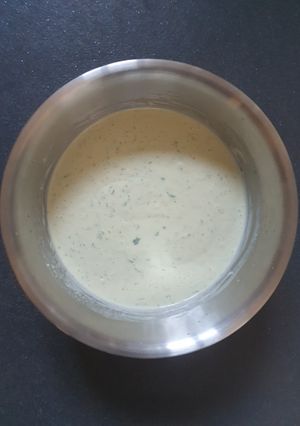 A picture of Coriander Soup.