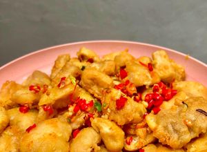 Foto resep Tahu & Ayam Crispy Cabe Garam