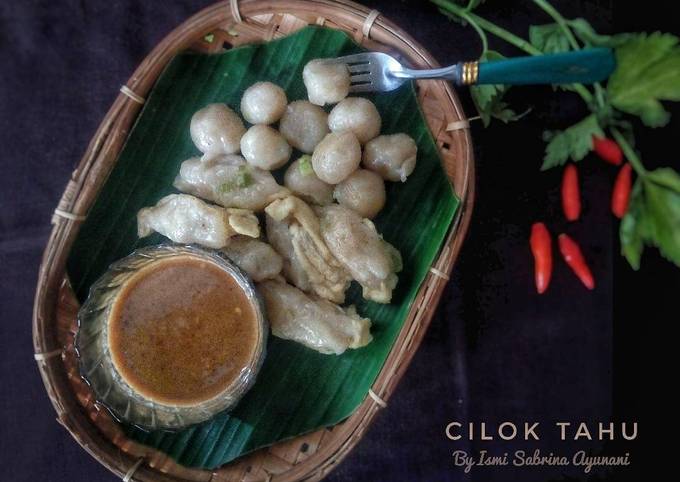 Resep Cilok Tahu Oleh Ismi Sabrina Ayunani Cookpad