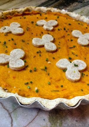 Una foto de Masa de harina integral para tarta